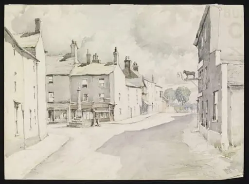 Market Place, Poulton-le-fylde, near Blackpool, by Pile