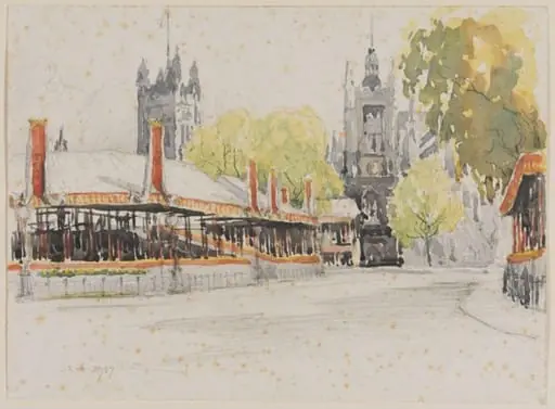 St. Margarets with stands