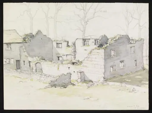 The ruined Hall, Wycoller