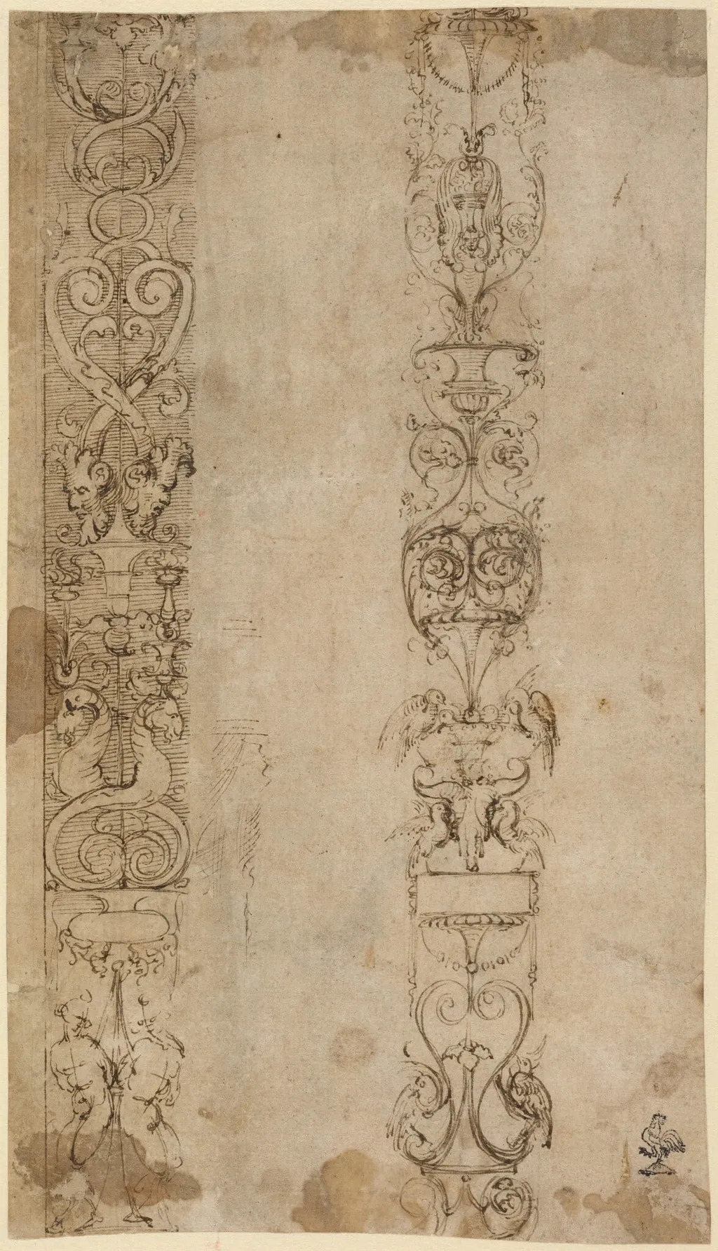 Grotteschi, by Pinturicchio, ink, 1484