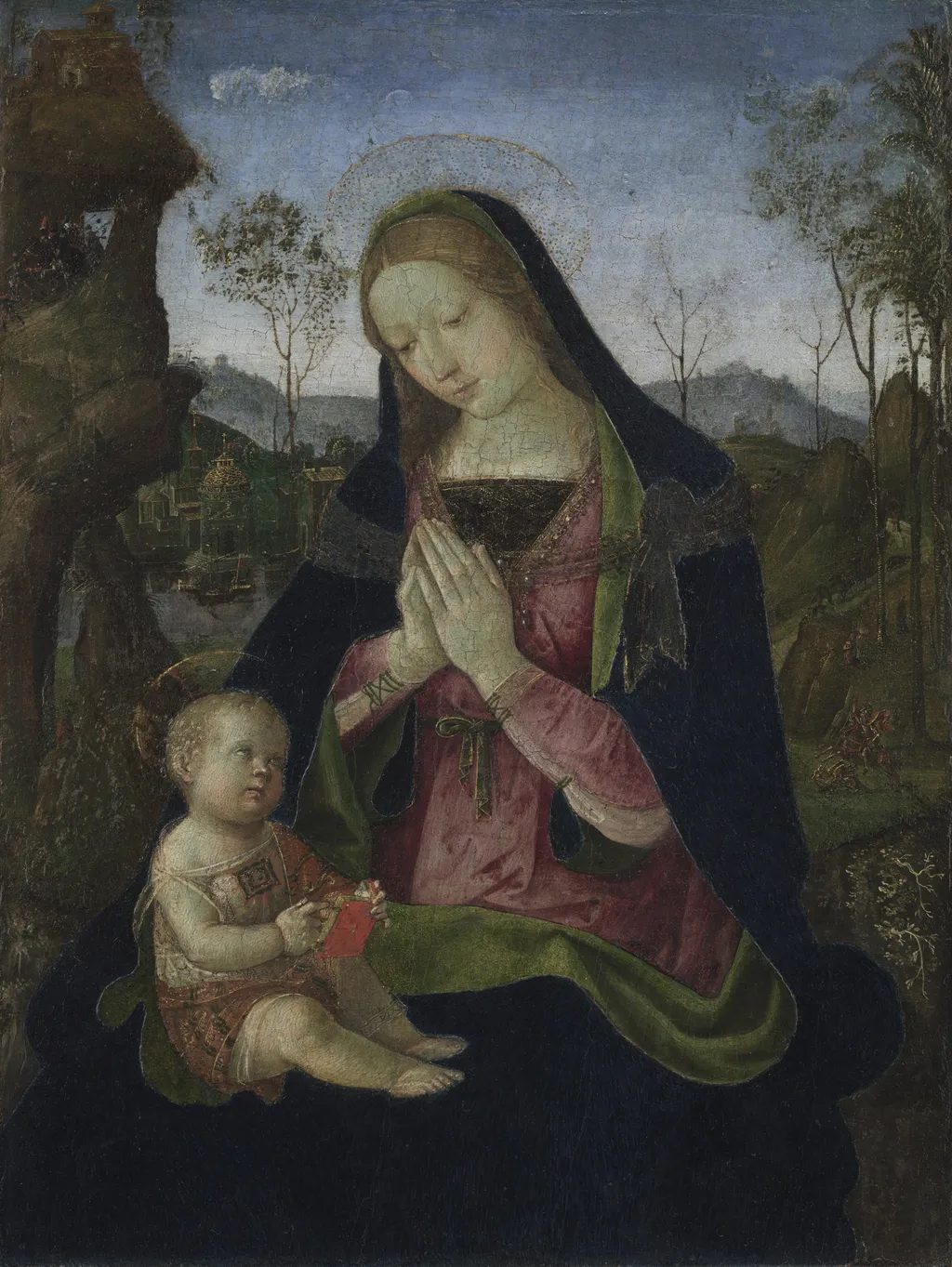 Virgin and Child, by Pinturicchio, unspecified, 1498