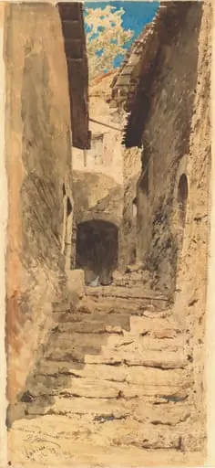 A View in Subiaco, by Pio Joris
