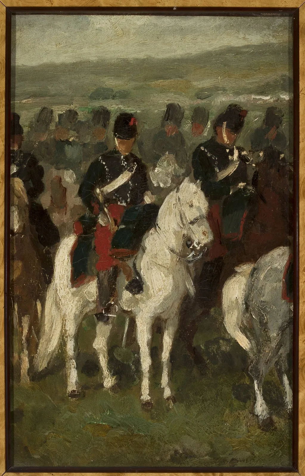 Cavalry, by Piotr Michałowski, oil, 1837