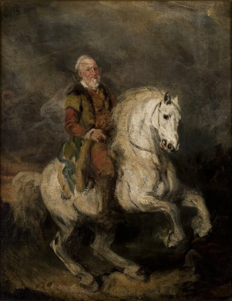 Hetman Stefan Czarniecki on Horseback, by Piotr Michałowski