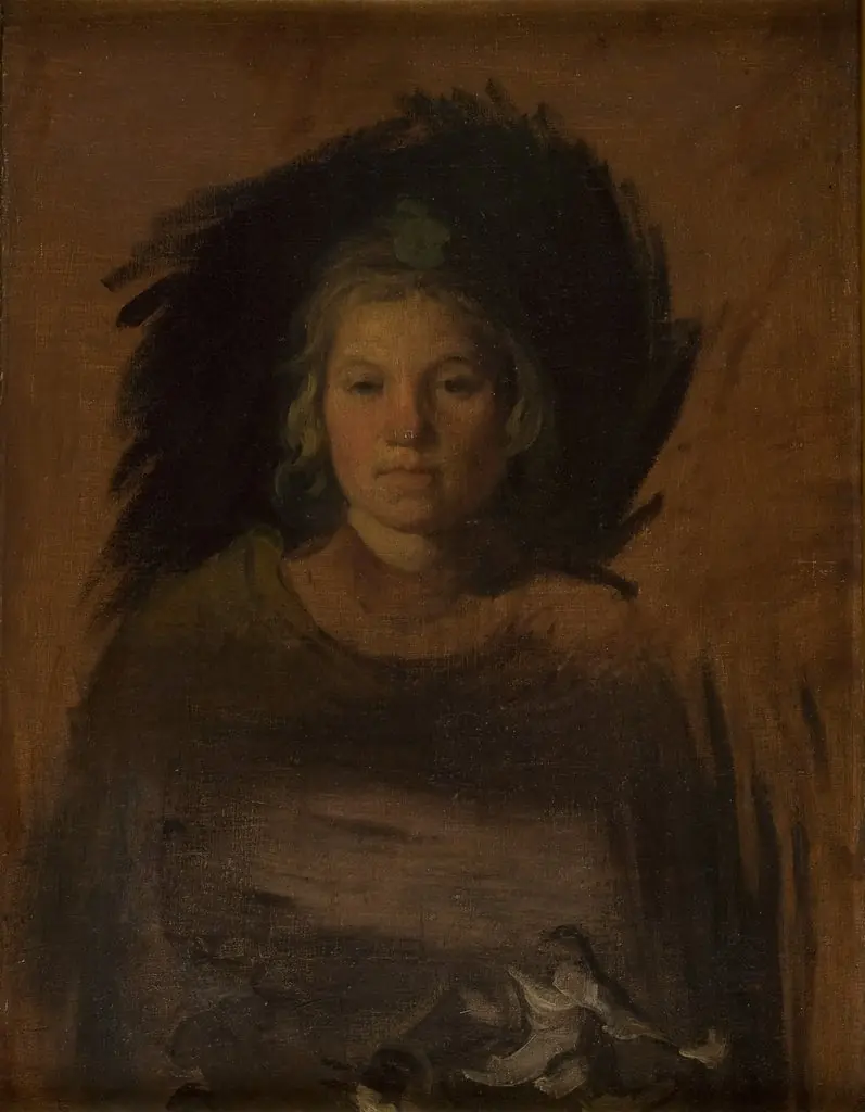 Peasant Girl, by Piotr Michałowski