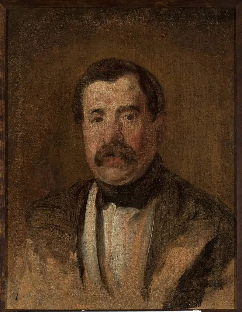 Portrait of Maksymilian Oborski, by Piotr Michałowski