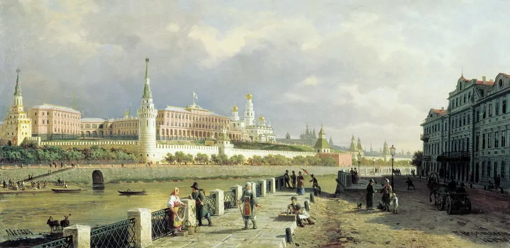 View of the Moscow Kremlin, by Piotr Petrovitch Veretschagin