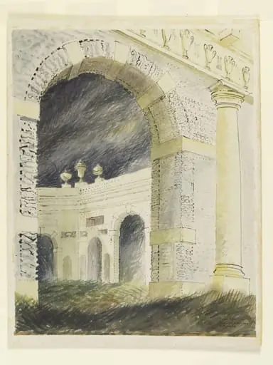 Dashwood Mausoleum, West Wycombe, by Piper