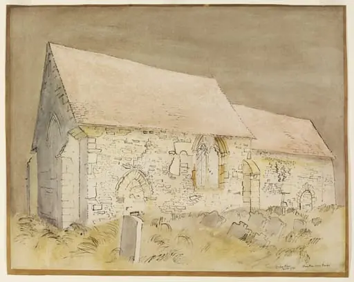St.Peter's Church, Stanton Low, by Piper