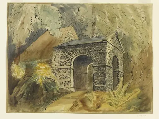 The Ice Store in the grounds of Buckland House near Faringdon, by Piper