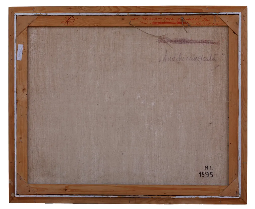 Audiție muzicală, by Podoleanu Adrian, 1969