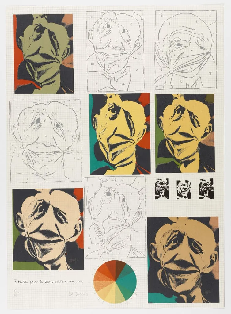 Untitled, by Pol Bury, ink, 1973