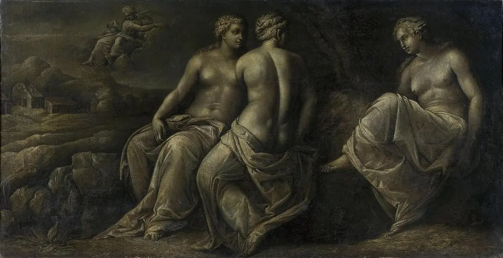 Psyche and hers Sisters, by Polidoro da Caravaggio