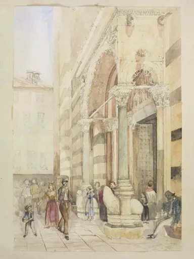 West Door, Monza Cathedral, by Pollen