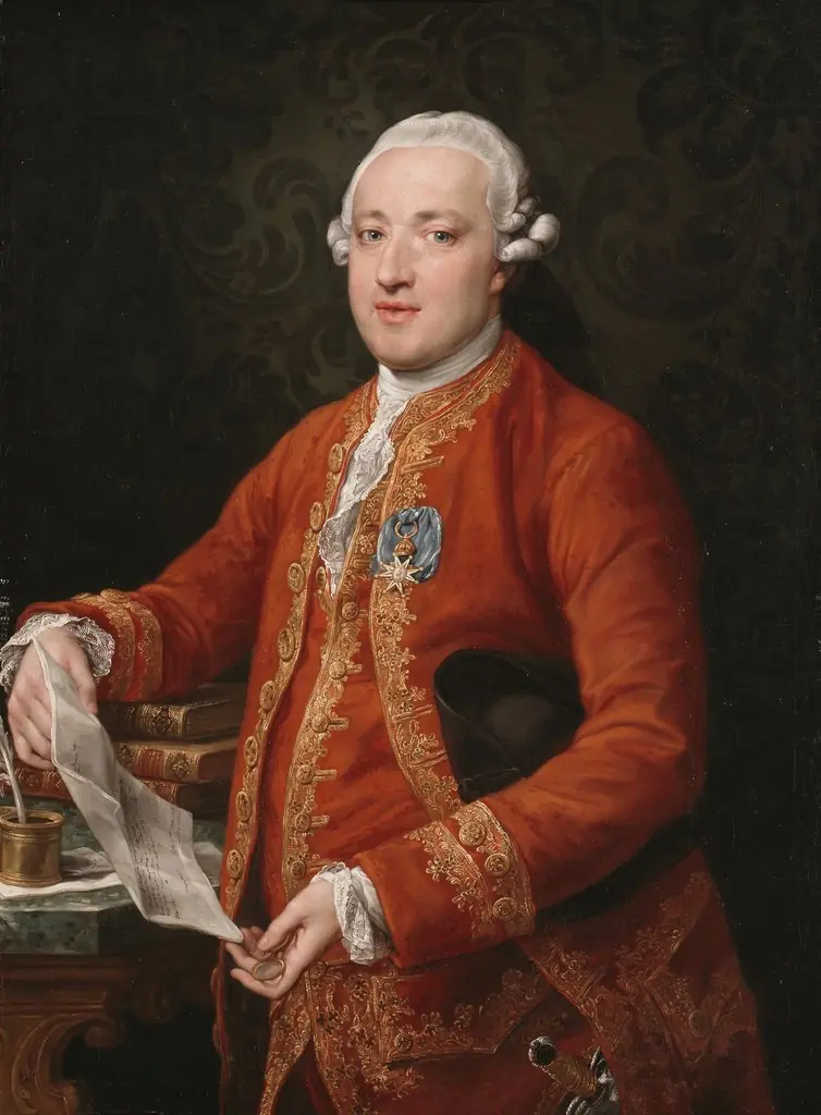 Don José Moñino y Redondo, Conde de Floridablanca, by Pompeo Batoni