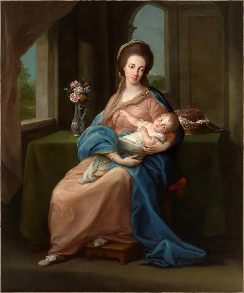 Mary Taylour, Viscountess of Headfort, later Countess of Bective and Marchioness of Headfort (1776–1795), by Pompeo Batoni