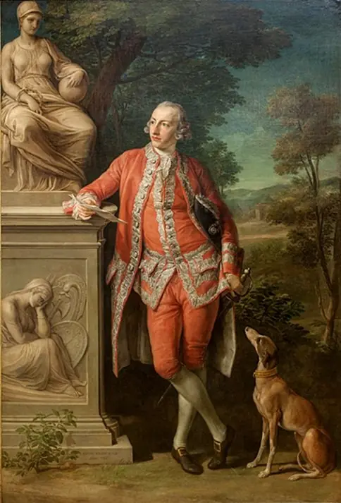 Peter Beckford (1740-1811), godsejer, Dorset., by Pompeo Batoni