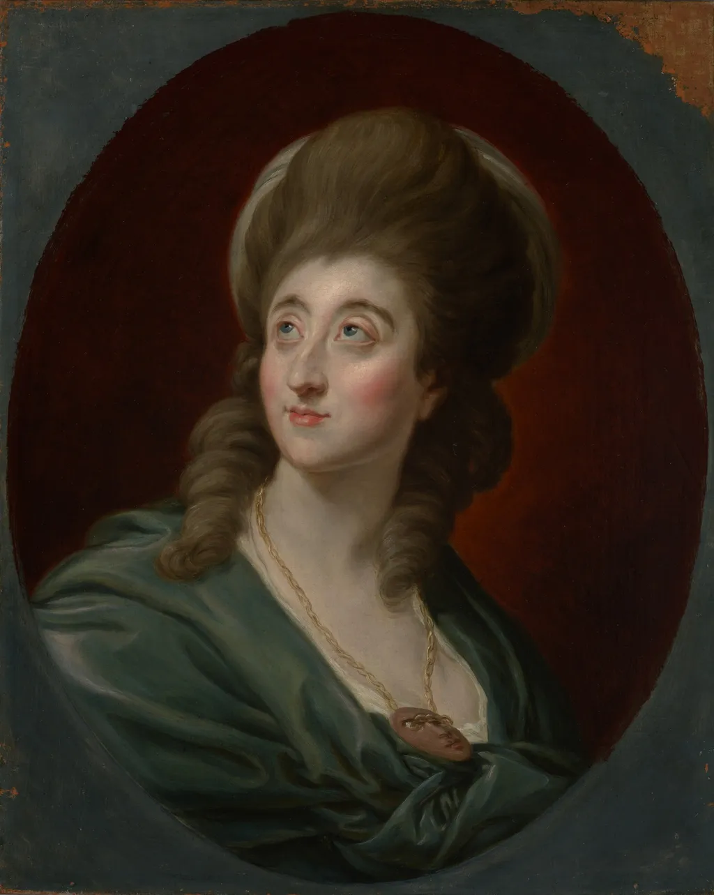 Portrait of Aleksandra née Lubomirska, Wife of Stanisław Potocki (1758–1831), by Pompeo Batoni, oil