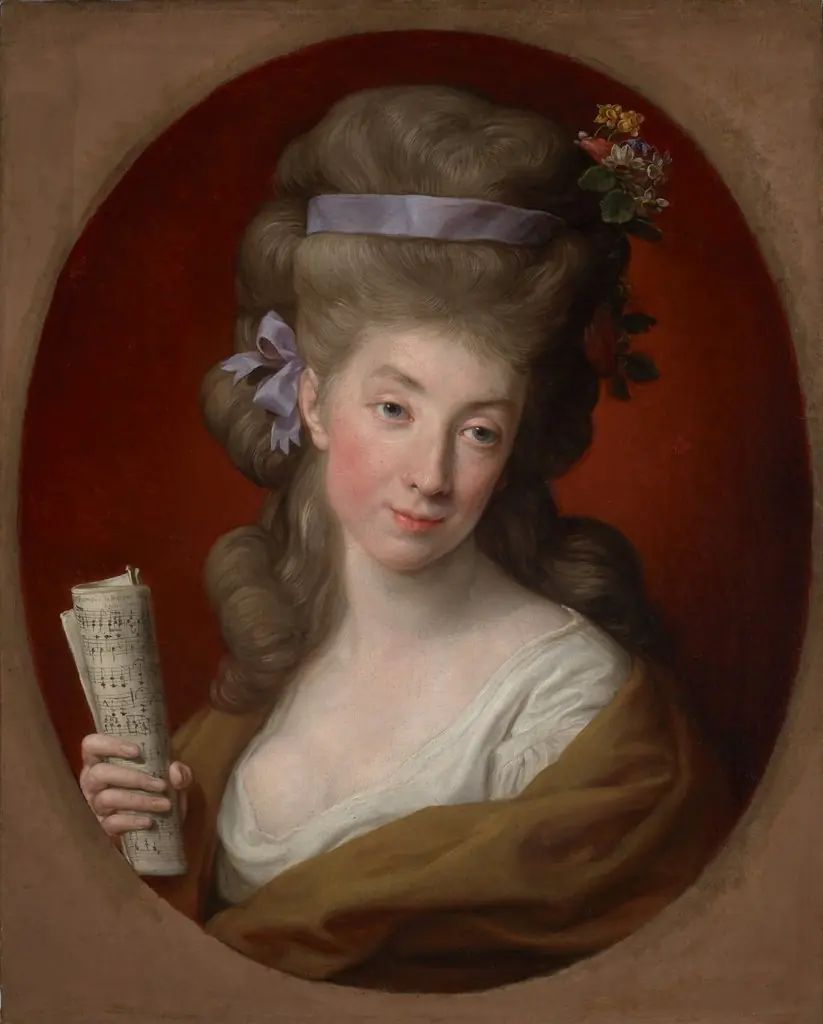 Portrait of Izabela née Lubomirska, Wife of Ignacy Potocki (1755–1783), by Pompeo Batoni