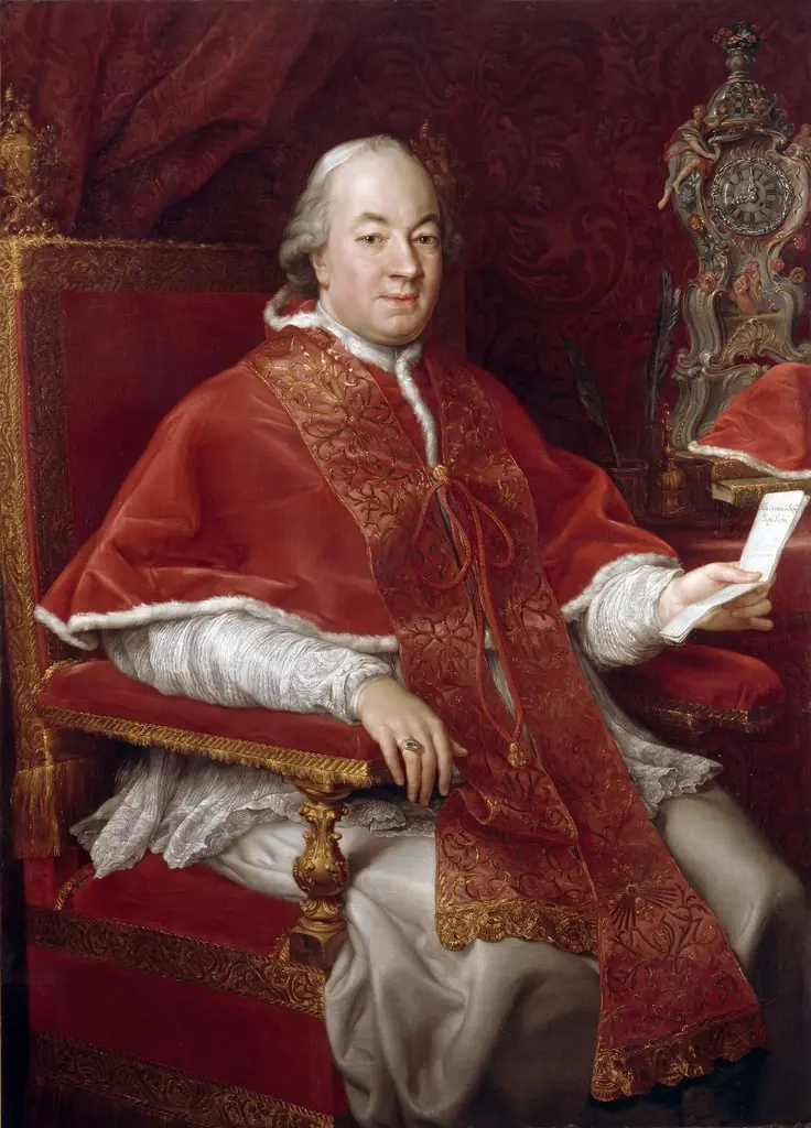 Portrait of Pope Pius VI, Giovanni Angelo Braschi (1717-1799), by Pompeo Batoni