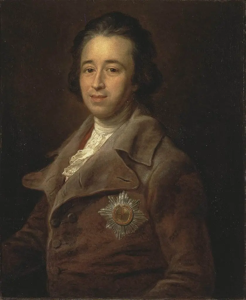 Portrait of Prince B. Kurakin, by Pompeo Batoni
