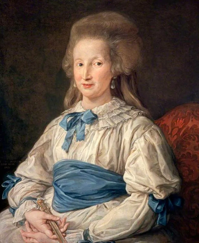 Princess Cecilia Mahony Giustiniani (1741 - 1789), by Pompeo Batoni, oil