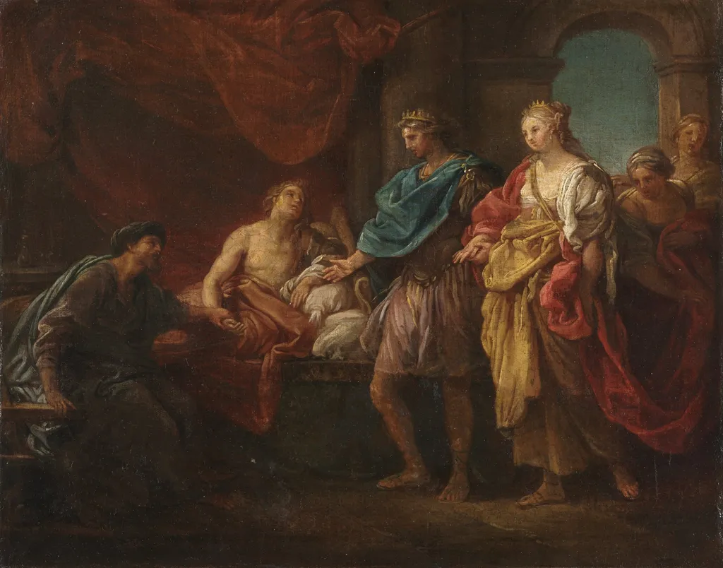 Study for "Antiochus and Stratonice", by Pompeo Batoni, unspecified, 1746