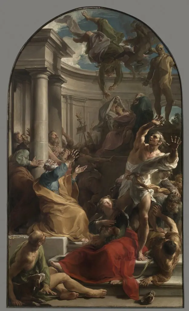 The Fall of Simon Magus, by Pompeo Batoni