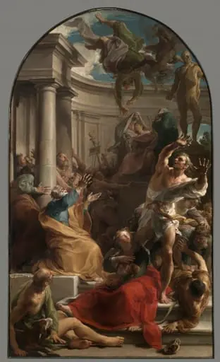 The Fall of Simon Magus, by Pompeo Batoni