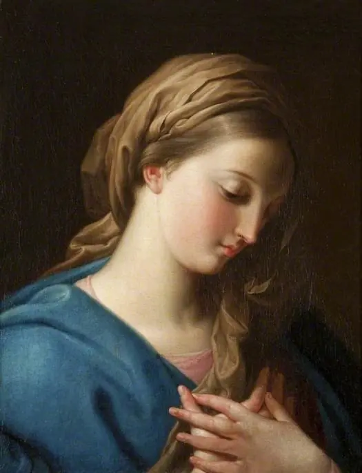 Virgin Annunciate, by Pompeo Batoni