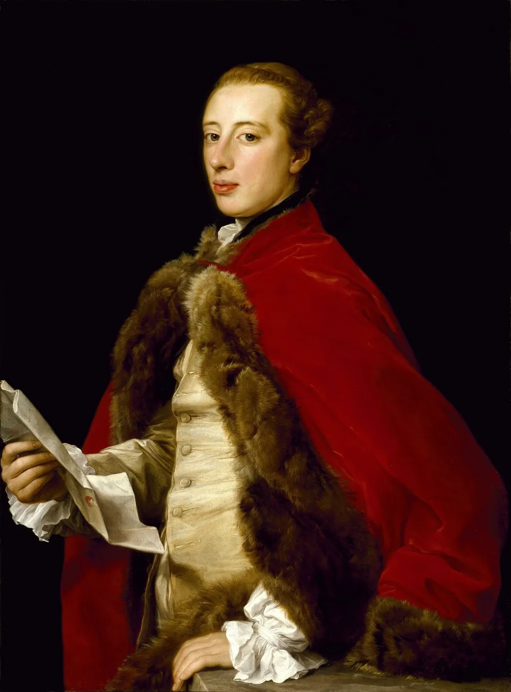 William Fermor, by Pompeo Batoni, oil, 1758