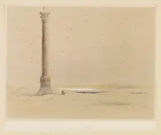 Pompey's Pillar Alexandria'