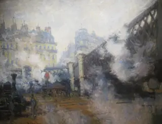 Pont de l'Europe, gare Saint-Lazare