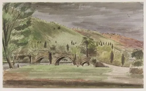 Pont dol Rhiw Gelen (Bridge over the Goedel designed by Inigo Jones), Merionethshire