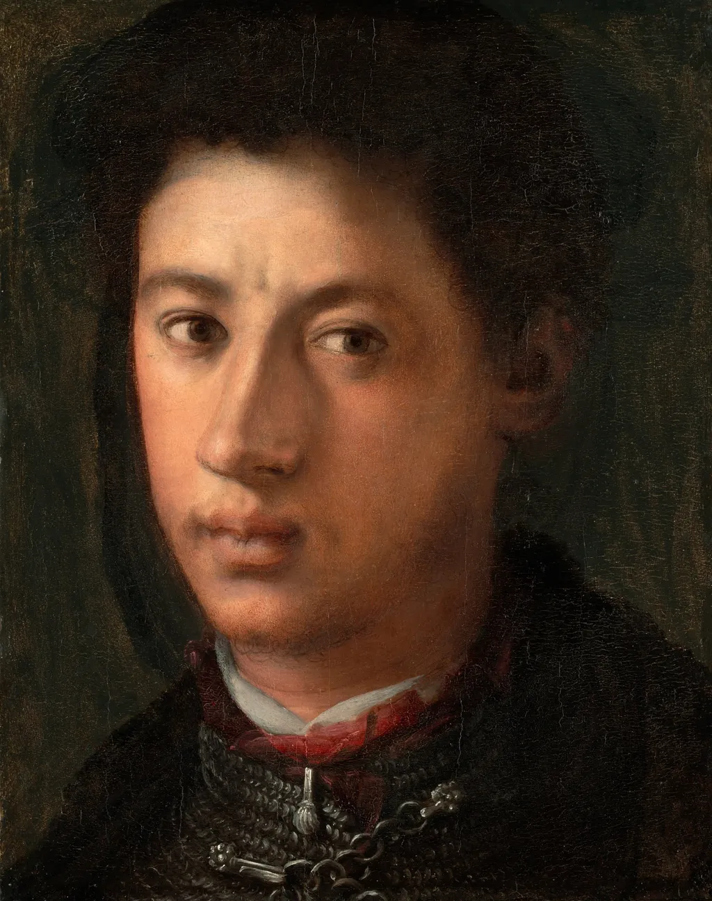 Alessandro de' Medici, by Pontormo, oil, 1534