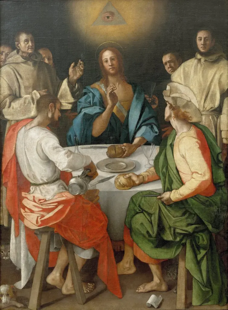 Supper at Emmaus, by Pontormo