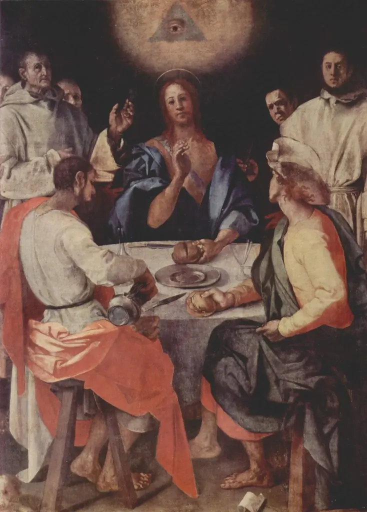 Supper at Emmaus, by Pontormo