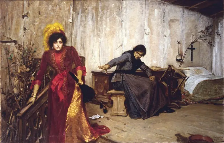 Maledizione di una madre, by Ponziano Loverini