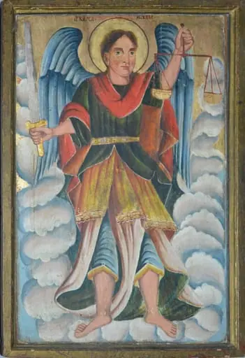 Arhanghelul Mihail, by Popa Gheorghe din Șerbeni