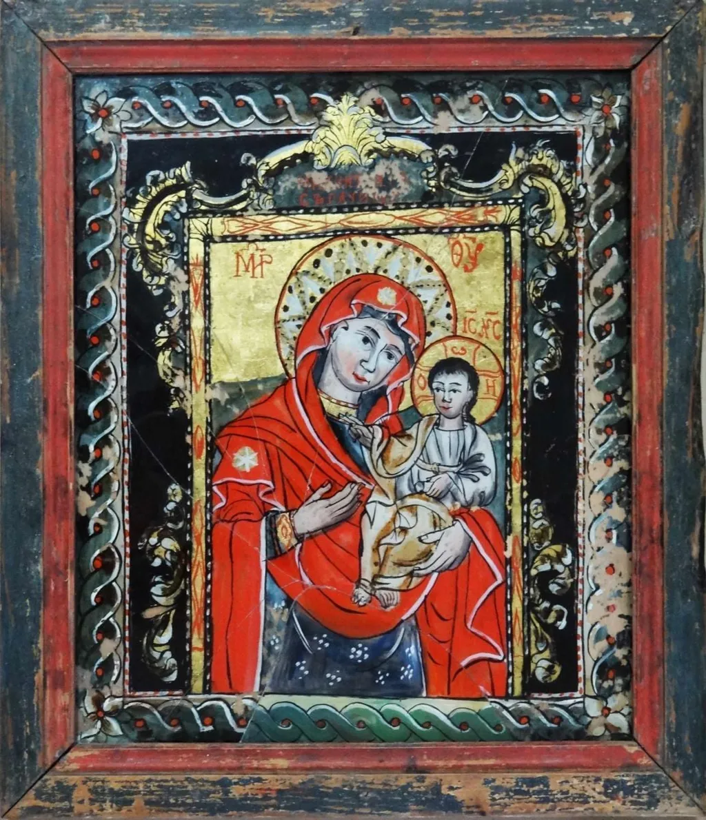 Maica Domnului cu Pruncul, by Popa Sandu, unspecified, 1833