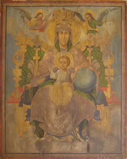 Maica Domnului cu Pruncul, by Popa Ștefan și fratele său Ioan