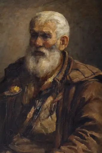 Bătrân mâncând (Un bătrân mâncând mămăligă)
