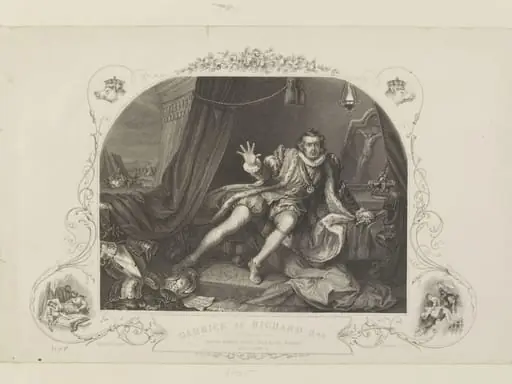 Mr. Garrick as Richard III, by Portbury