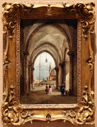 Pórtico do Palácio Ducal