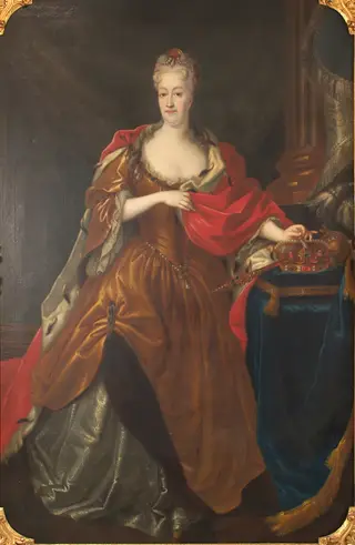 Portræt af Christine af Polen