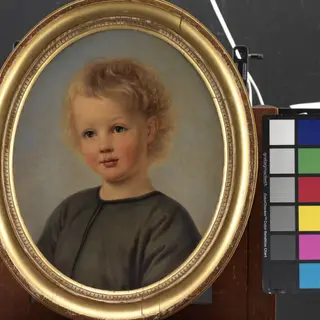Portræt af Holger Aagaard Hammerich som 4-årig