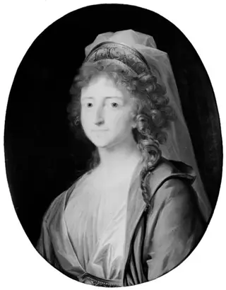 Portræt af Louise Augusta