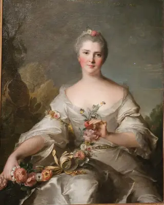 Portrait de Marianne Pellerin de Plainville, Madame de La Porte
