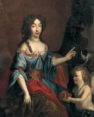 Portrait de Marie Anne Victoire de Bavière, dauphine de France (1660–1690)