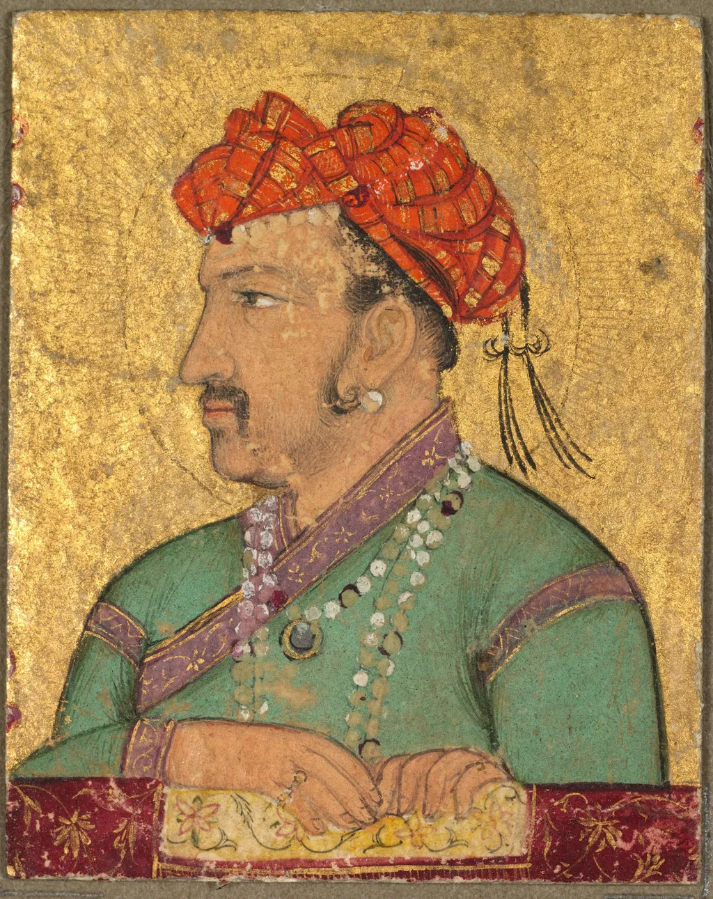 Portrait Jewel of Emperor Jahangir, unspecified, 1612
